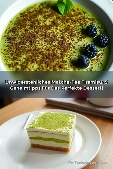 Unwiderstehliches Matcha-Tee Tiramisu: 5 Geheimtipps für das perfekte Dessert!
