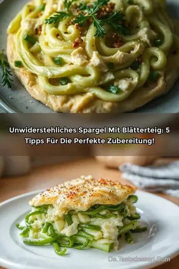 Unwiderstehliches Spargel mit Blätterteig: 5 Tipps für die perfekte Zubereitung!