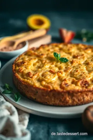 Veganer Kokoskuchen mit Zartbitterglasur presentation