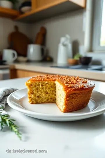Veganer Kokoskuchen mit Zartbitterglasur steps