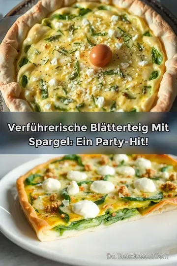 Verführerische Blätterteig mit Spargel: Ein Party-Hit!