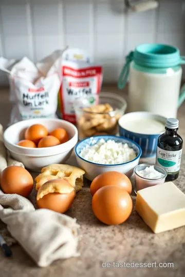 Verführerische Glutenfreie Waffeln – Knusprig und Köstlich! ingredients