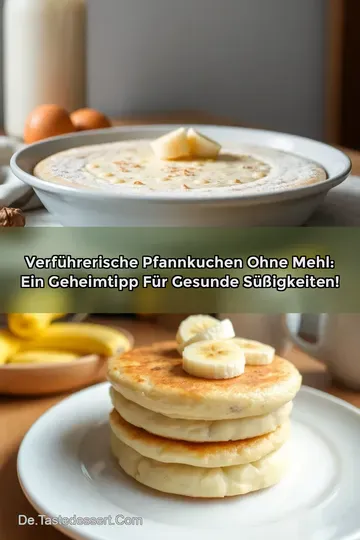 Verführerische Pfannkuchen ohne Mehl: Ein Geheimtipp für gesunde Süßigkeiten!