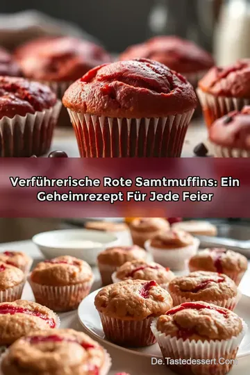 Verführerische Rote Samtmuffins: Ein Geheimrezept für jede Feier