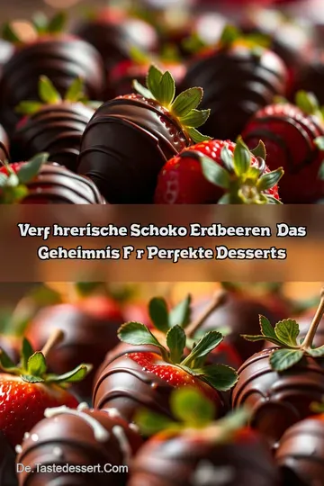 Verführerische Schoko Erdbeeren: Das Geheimnis für Perfekte Desserts