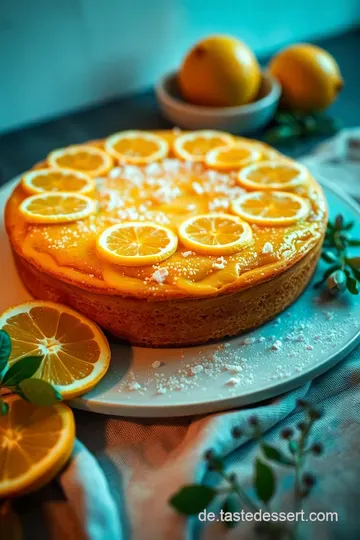 Zitronen Kokos Kuchen: Ein spritziger Genuss für den Sommer presentation