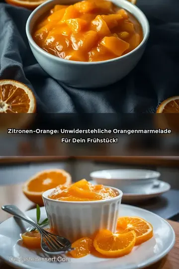 Zitronen-Orange: Unwiderstehliche Orangenmarmelade für dein Frühstück!