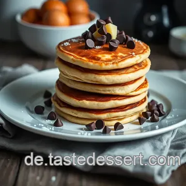 USA Chocolate Chip Pancakes – Mein liebstes Sonntagsrezept! Rezeptkarte
