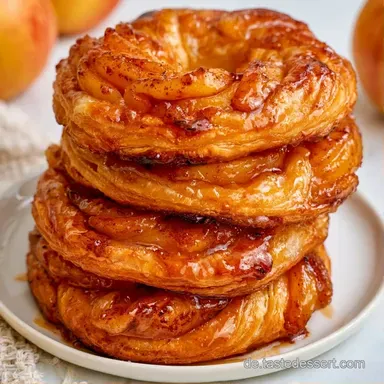 ApfelBl&auml;tterteigRinge im Airfryer 35 Min Rezeptkarte