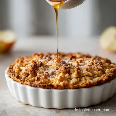 Apfelkuchen mit Streusel: Saftiger R&uuml;hrteig & Butterstreusel Rezeptkarte