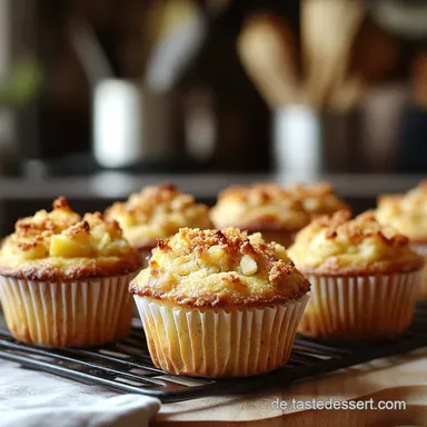 Omas Geheimnis Irresistible Apfel Zimt Muffins You lieben wirst Rezeptkarte