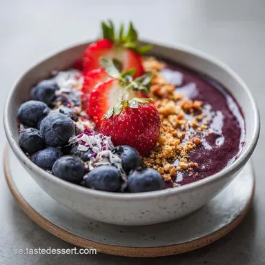 Authentische Acai Smoothie Bowl Rezept in 12 Min Rezeptkarte