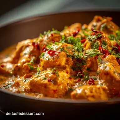 Chicken Korma: Das authentische H&auml;hnchen Korma Rezept cremig wie beim Inder Rezeptkarte