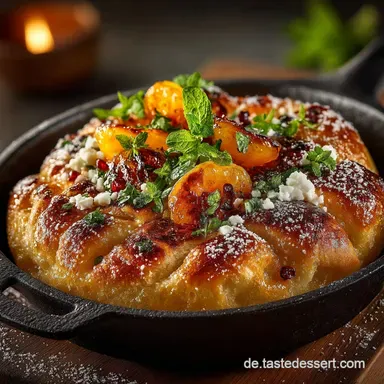 Authentisches NaanBrot Fluffig Weich Das GusseisenpfannenRezept Rezeptkarte