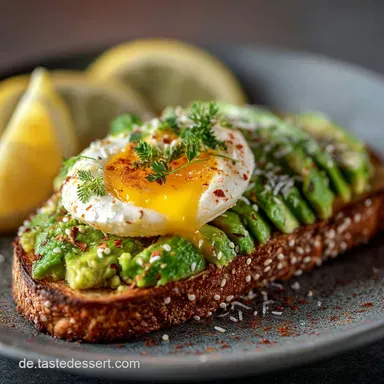 Die Perfekte Avocado Ei Stulle Schnell Gesund Knusprig Rezeptkarte