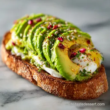 Avocado-Toast Rezept: Gesund in 10 Minuten Rezeptkarte
