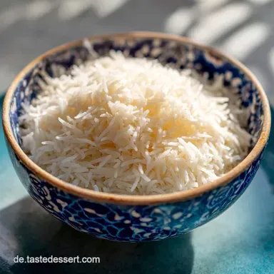 Basmati Reis: Perfekt Fluffig in 17 Minuten Rezeptkarte