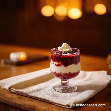 Dessert im Glas BeerenMascarponeTr&auml;umerei Einfach himmlisch Rezeptkarte