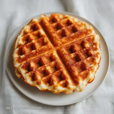 Belgische Waffeln f&uuml;r 10 Portionen Rezeptkarte