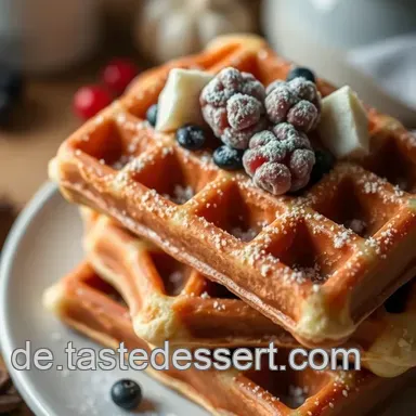 Grund Waffelrezept: Belgische Waffeln wie vom Weihnachtsmarkt! Rezeptkarte