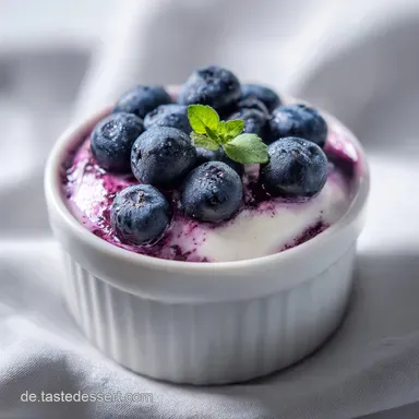 Bestes Blaubeer-Joghurt-Rezept in 12 Min. Rezeptkarte