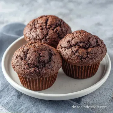 Muffins mit Schokolade f&uuml;r 12 St&uuml;ck Rezeptkarte