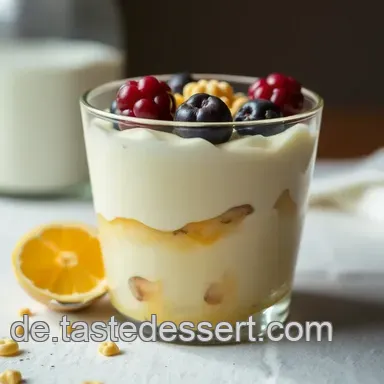 Bienenstich Dessert im Glas: Knusprig & Cremig! Einfach himmlisch Rezeptkarte
