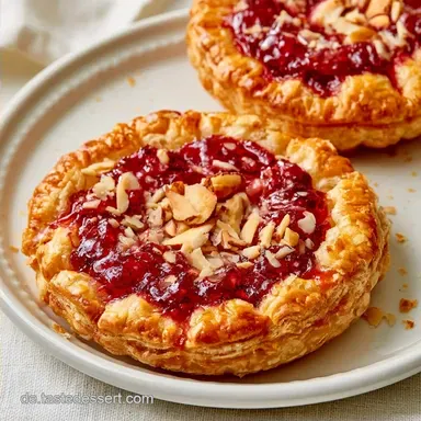 Bl&auml;tterteig mit Marmelade in 35 Minuten