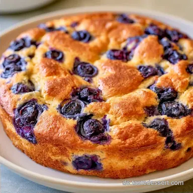 Blaubeerkuchen mit Griechischem Joghurt