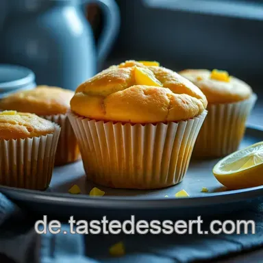 Blitz-Zitronenmuffins: Saftig & Schnell zum Sonntagskaffee! Rezeptkarte