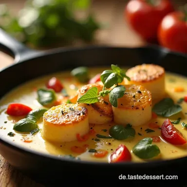 WAS KOCHE ICH HEUTE BlitzMittelmeerPfanne unter 30 Min Rezeptkarte