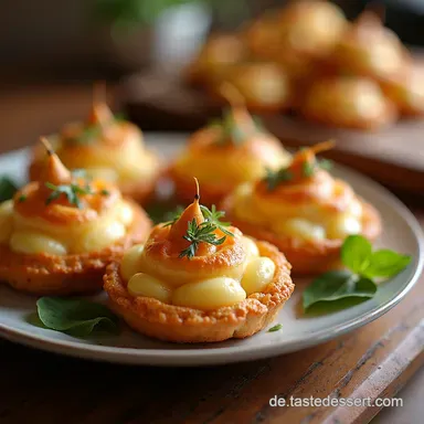 Blitz Apfeltaschen S&uuml;&szlig;e Bl&auml;tterteig Rezepte f&uuml;r Eilige Rezeptkarte