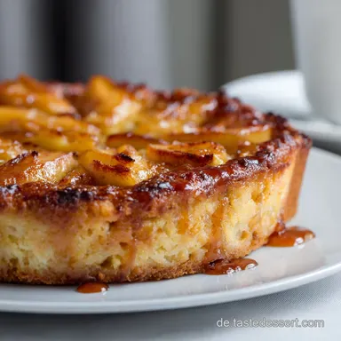 Bratapfel gef&uuml;llt mit K&auml;sekuchen So cremig wie Omas Quarkkuchen Rezeptkarte
