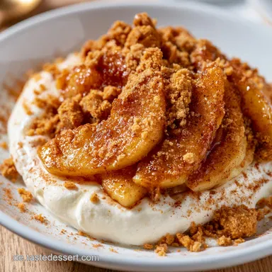 Bratapfel-Tiramisu mit Spekulatius Rezeptkarte