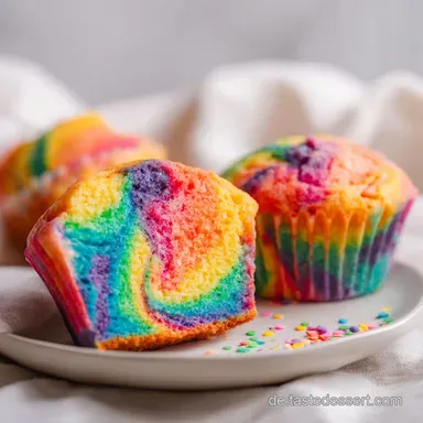 Bunte Muffins zur Einschulung in 40 Min