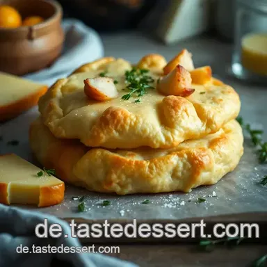 Buttrige Schinken-Käse-Croissants: Der perfekte Oster Brunch Snack Rezeptkarte