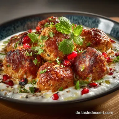 ChiliZitronenHackb&auml;llchen Saftig Frisch mit Joghurt Rezeptkarte