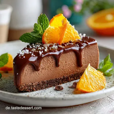 Chocolate Orange Cheesecake Rezept: 6h 20m