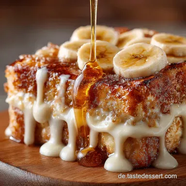 Crme Banane Maison Un Elegante DessertIdee f&uuml;r Feinschmecker Rezeptkarte