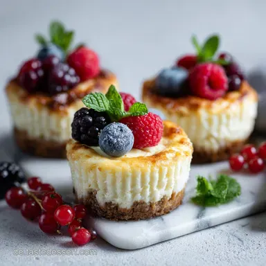 Low Carb CheesecakeMuffins: Cremiger Genuss ohne Zuckerzusatz