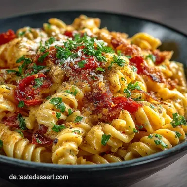 Cremige OnePot Pasta Samtige Sauce in 20 Minuten Das FeierabendRezept Rezeptkarte