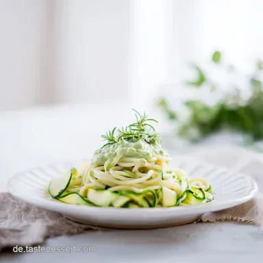Gesunde ZucchiniPastasauce: Cremig, Vegan In 20 Minuten Rezeptkarte