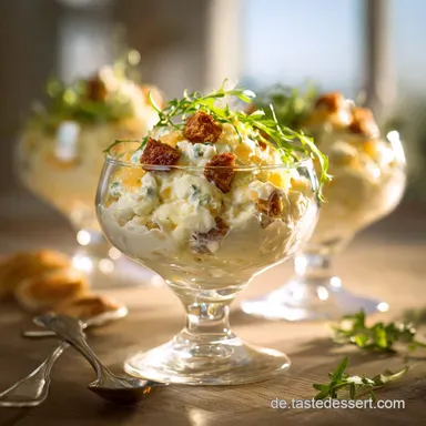 Cremiger Eiersalat Rezept Der Original PartyKlassiker nach Gro&szlig;mutters Art Rezeptkarte