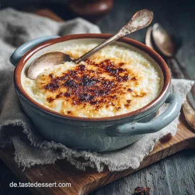 Cremiger Milchreis aus dem Ofen Ohne R&uuml;hren zum besten Seelenfutter Rezeptkarte