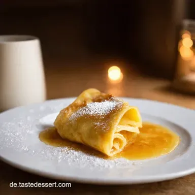 Crepe Suzette Rezept Flambiertes Dessertgl&uuml;ck Rezeptkarte