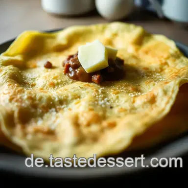 Mein einfaches und köstliches Crépes Rezept: Die perfekte Frühstücksidee Rezeptkarte