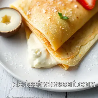 Crepeteig Rezept: Omas Geheimtipp für perfekte Crêpes Rezeptkarte