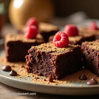 Perfekte Brownies Rezept saftig vegan im Nu Mein Fudgy SchokoGeheimnis Rezeptkarte