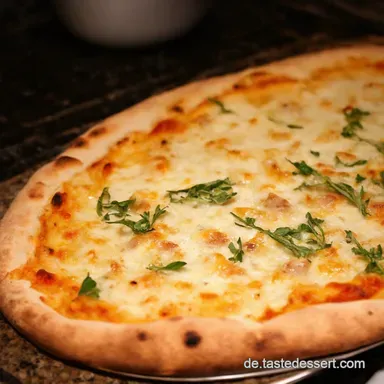 Pizzateig Rezept Knusprig Luftig mit meinem Hefeteig Geheimnis Rezeptkarte