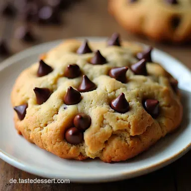 Mein bestes Chocolate Chip Cookies Rezept deutsch Knusprig au&szlig;en innen z&auml;h Chewy